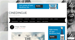 Desktop Screenshot of cinedingue.com